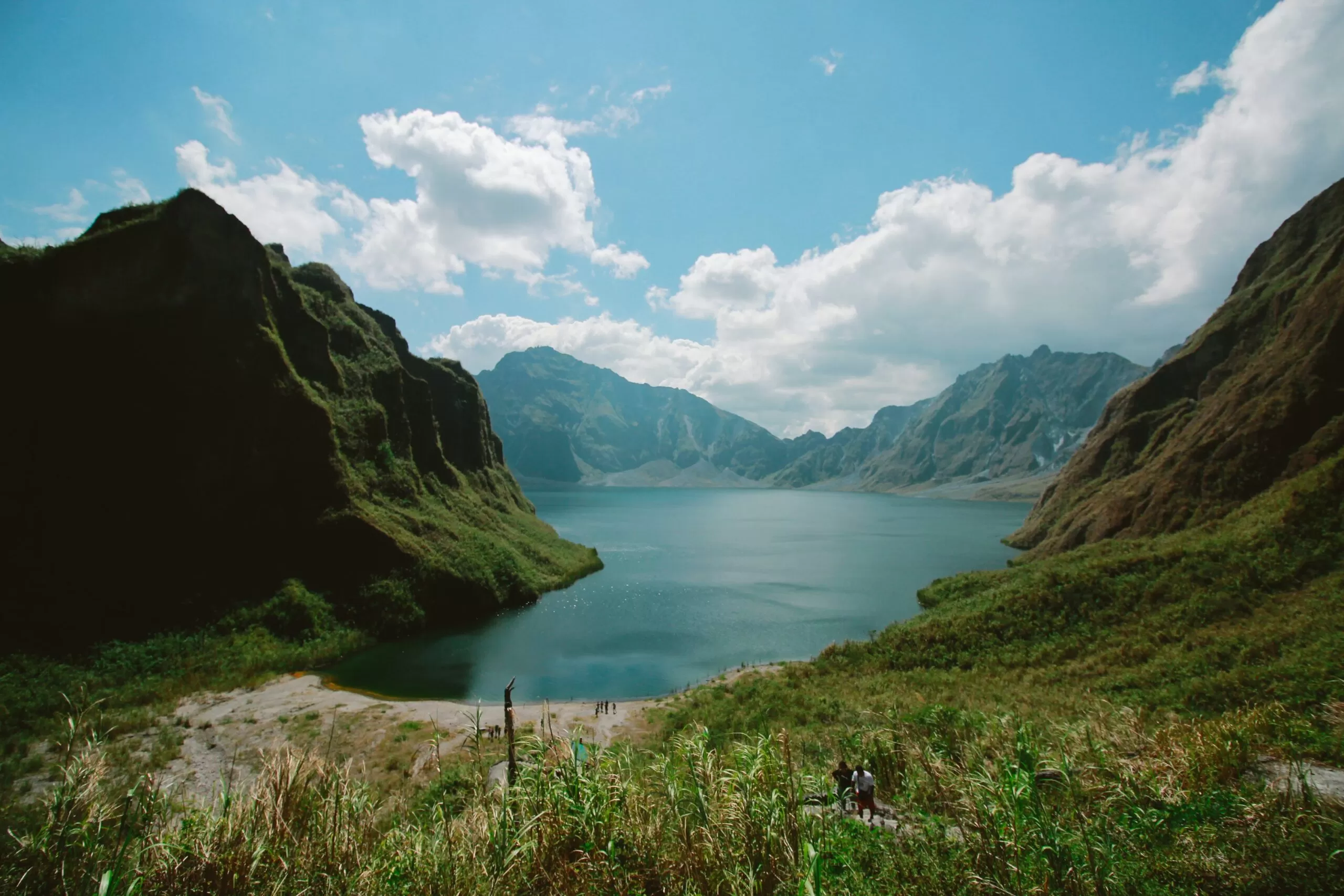 Mount Pinatubo crater lake